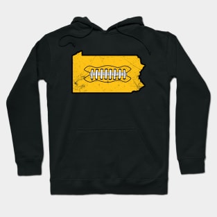 PA Football - Black/Gold Hoodie